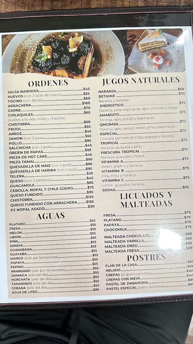 Restaurante Mi Guerrero Menu - Image 2